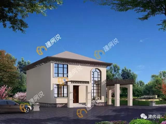 分享5款農(nóng)村二層別墅設計圖，外觀精美，布局實用，造價經(jīng)濟