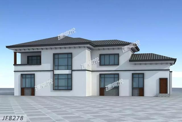 分享5款農(nóng)村二層別墅設計圖，外觀精美，布局實用，造價經(jīng)濟