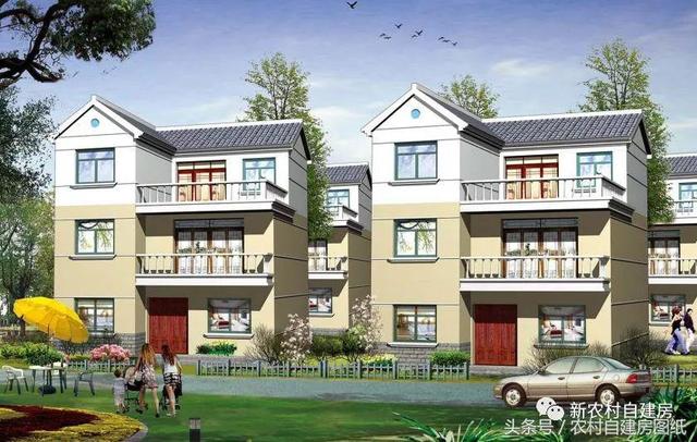 7款小戶型農(nóng)村別墅設(shè)計圖，100平以內(nèi)，小面積也可以建好房