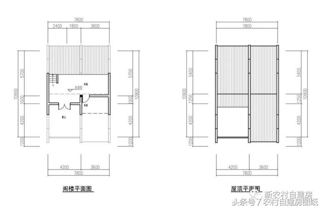 7款小戶型農(nóng)村別墅設(shè)計圖，100平以內(nèi)，小面積也可以建好房