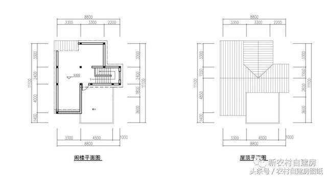 7款小戶型農(nóng)村別墅設(shè)計圖，100平以內(nèi)，小面積也可以建好房