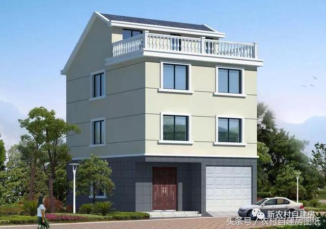 7款小戶型農(nóng)村別墅設(shè)計圖，100平以內(nèi)，小面積也可以建好房