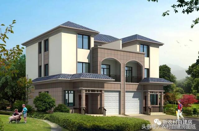 7款小戶型農(nóng)村別墅設(shè)計圖，100平以內(nèi)，小面積也可以建好房