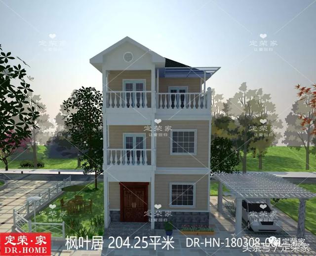 推薦3款三層別墅設(shè)計(jì)圖，經(jīng)濟(jì)實(shí)用戶型精美，家里的老房子可以翻新再蓋蓋了