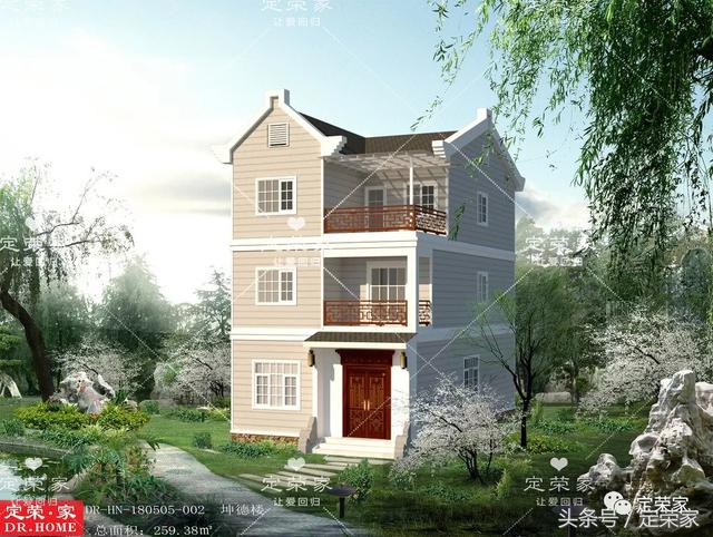 推薦3款三層別墅設(shè)計(jì)圖，經(jīng)濟(jì)實(shí)用戶型精美，家里的老房子可以翻新再蓋蓋了