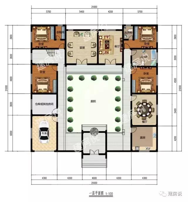 三款出彩的農(nóng)村別墅設(shè)計(jì)圖，款款都是滿(mǎn)分