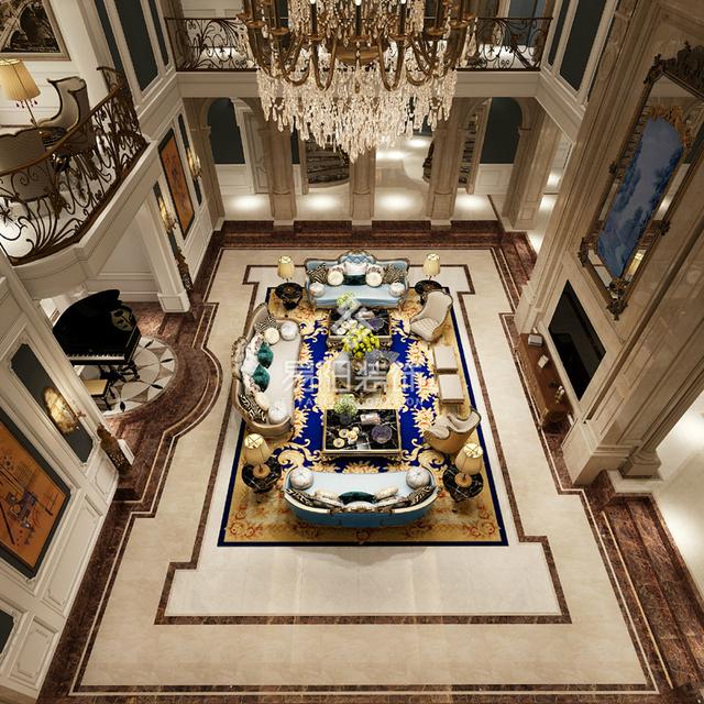 2000平米現(xiàn)代法式別墅裝修設(shè)計