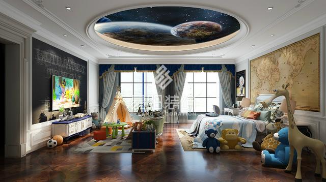 2000平米現(xiàn)代法式別墅裝修設(shè)計