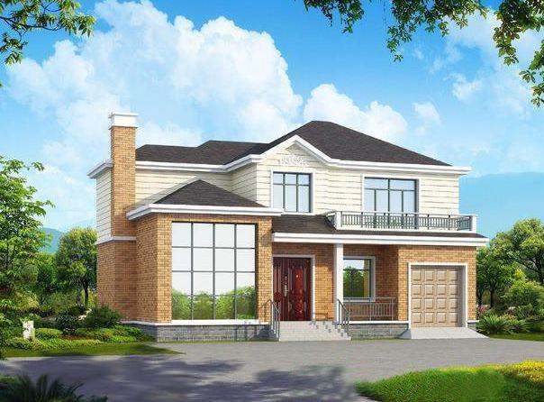 3款二層復(fù)式小別墅設(shè)計(jì)圖，挑空客廳設(shè)計(jì)，外觀漂亮內(nèi)部實(shí)用