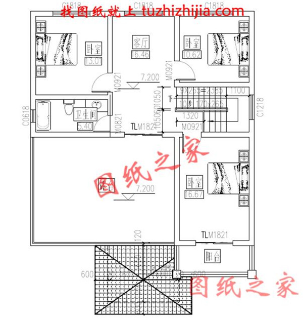 5套現(xiàn)代三層民房設(shè)計(jì)圖，附實(shí)拍效果圖