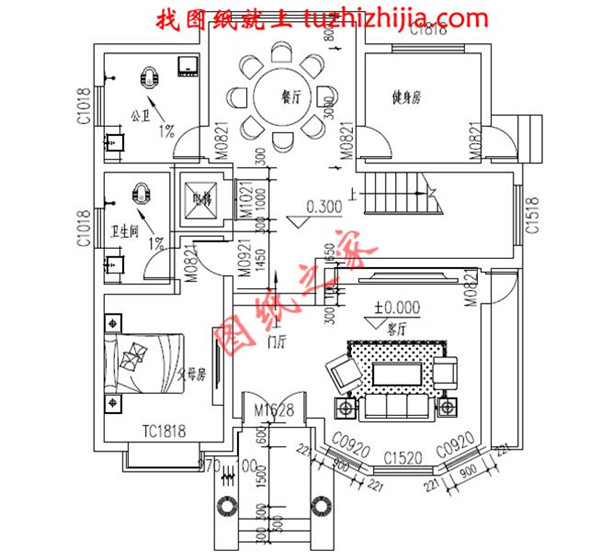 5套現(xiàn)代三層民房設(shè)計(jì)圖，附實(shí)拍效果圖