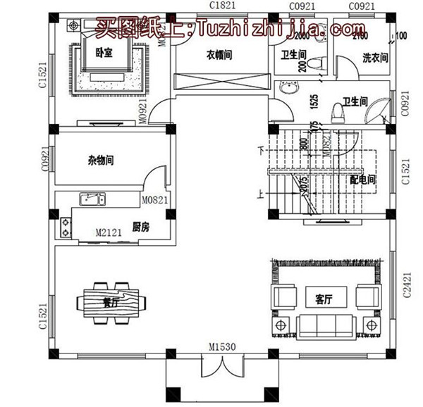 5套現(xiàn)代三層民房設(shè)計(jì)圖，附實(shí)拍效果圖