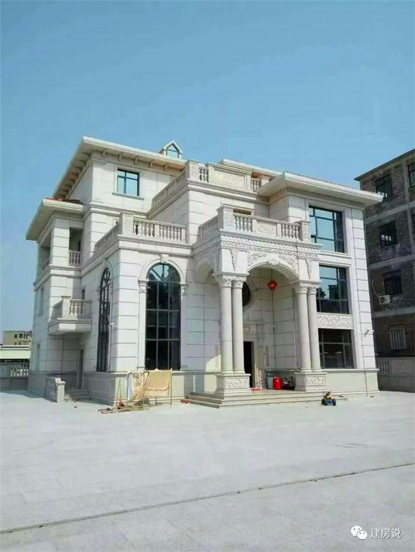 5套現(xiàn)代三層民房設(shè)計(jì)圖，附實(shí)拍效果圖