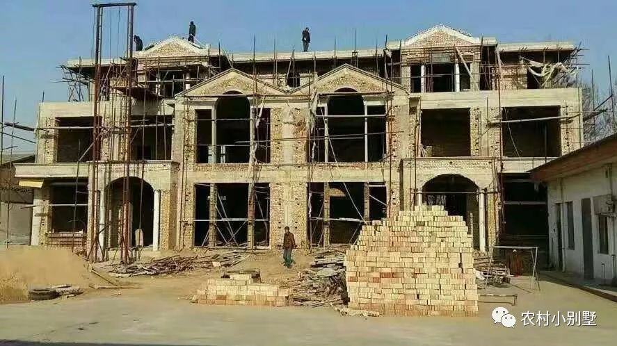 28x11米兄弟三層雙拼別墅圖，農(nóng)村自建非常洋氣！