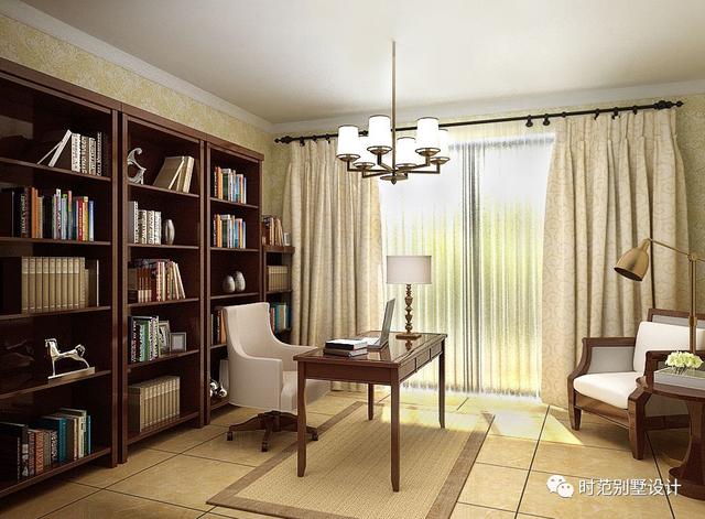 三層歐式別墅設計圖，帶書房+大露臺，豪華大氣，農(nóng)村建房的不二之選。