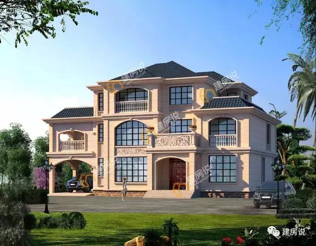 五款三層別墅設(shè)計(jì)圖，不但漂亮又實(shí)用，花錢不多，戶型也贊！