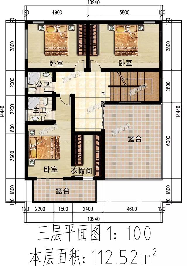 五款三層別墅設(shè)計(jì)圖，不但漂亮又實(shí)用，花錢不多，戶型也贊！