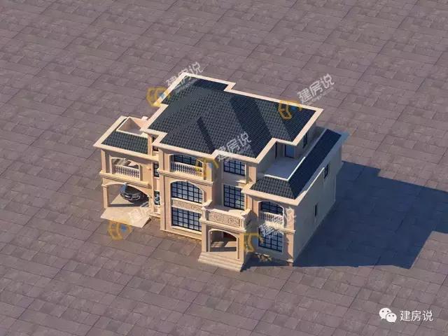 五款三層別墅設(shè)計(jì)圖，不但漂亮又實(shí)用，花錢不多，戶型也贊！