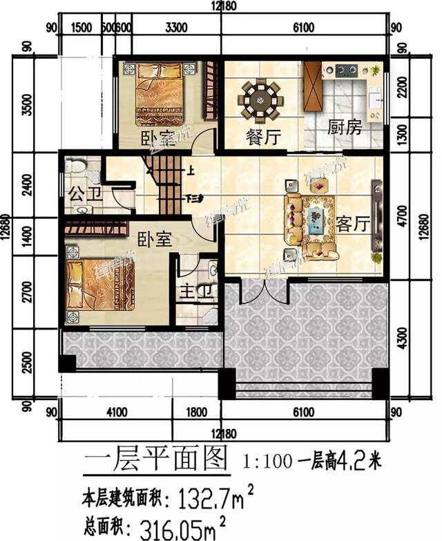 五款三層別墅設(shè)計(jì)圖，不但漂亮又實(shí)用，花錢不多，戶型也贊！