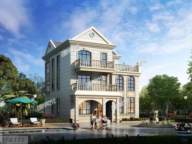 五款三層別墅設(shè)計(jì)圖，不但漂亮又實(shí)用，花錢不多，戶型也贊！