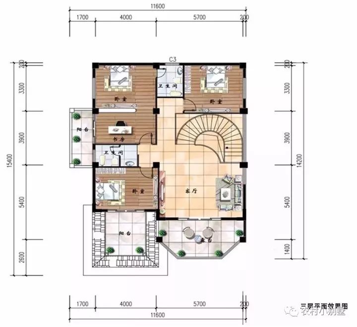 史上最受歡迎三層農(nóng)村樓房圖，附7張建好案例實拍圖