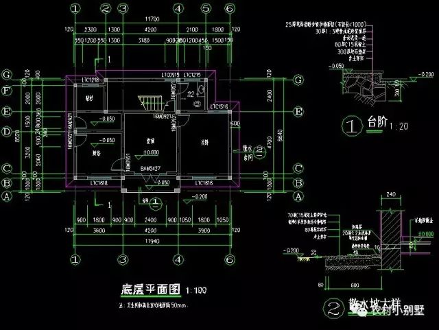 12x9米三層帶露臺農(nóng)村房子圖，花30萬就能蓋好