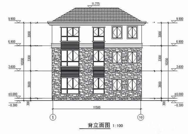 三層農(nóng)村自建房，帶露臺和車庫小洋房，造價(jià)25-30萬，實(shí)用好看造價(jià)也不高。