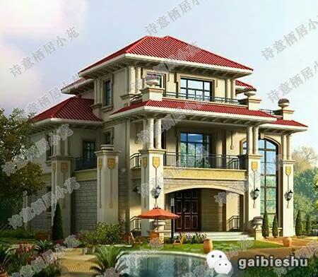 三層帶挑空客廳農(nóng)村自建房，豪華大氣，造價40萬，合適農(nóng)村建房。