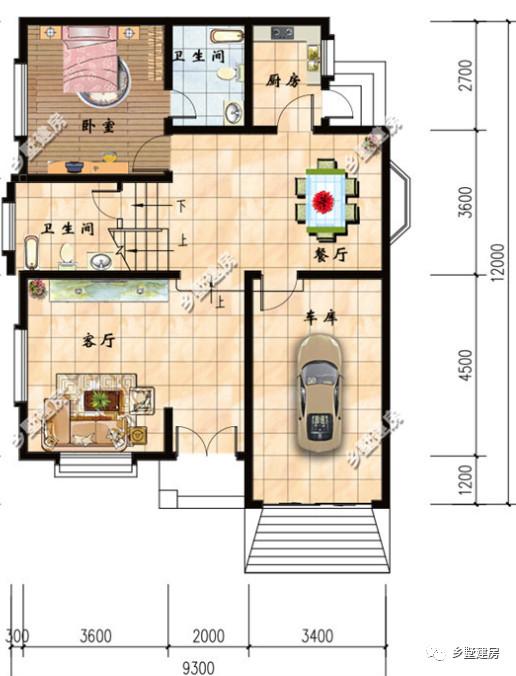 開間只有9米，卻能住5戶家庭，車庫(kù)、露臺(tái)還都不少，我都心動(dòng)了，你們呢？