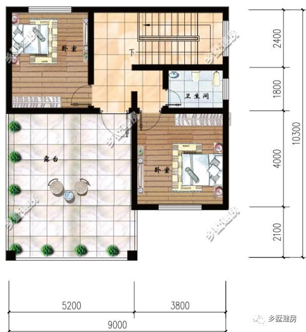 開間只有9米，卻能住5戶家庭，車庫(kù)、露臺(tái)還都不少，我都心動(dòng)了，你們呢？