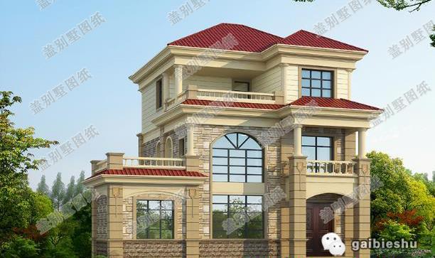 兩款簡(jiǎn)歐式農(nóng)村自建房，造價(jià)30萬，施工難度低，成本低。