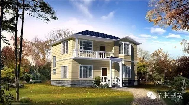 占地120平普通二層房屋設計圖，戶型符合農(nóng)村生活需求