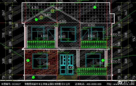 農(nóng)村二層自建房，占地面積105.95平方米，造價(jià)22萬(wàn)左右。