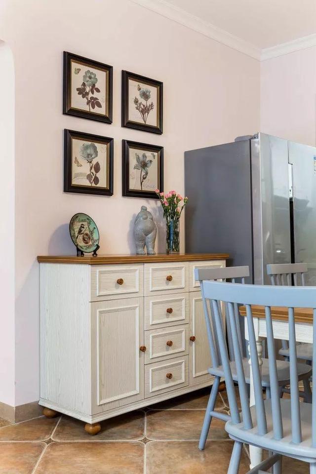 110平三居室美式風(fēng)格裝修，設(shè)計(jì)師的設(shè)計(jì)太棒了，尤其是臥室，很漂亮！