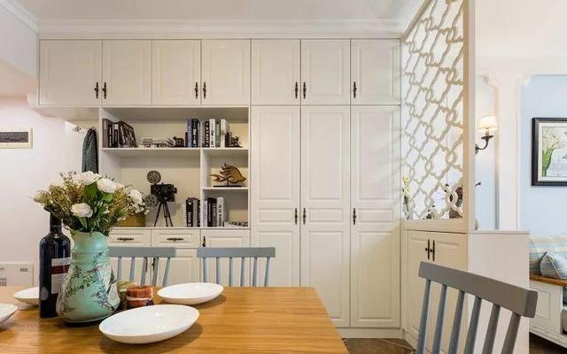 110平三居室美式風(fēng)格裝修，設(shè)計(jì)師的設(shè)計(jì)太棒了，尤其是臥室，很漂亮！