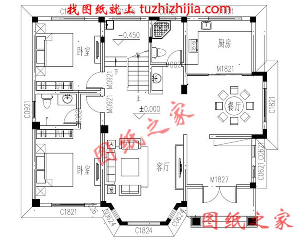 推薦3套農村三層樓房圖，造價17萬到25萬