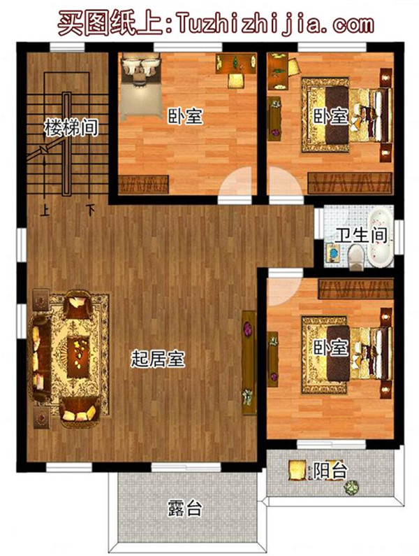 推薦3套農村三層樓房圖，造價17萬到25萬