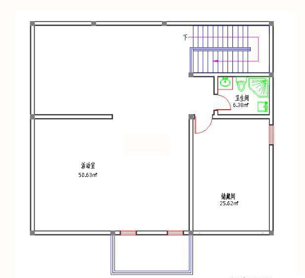 占地160平方米的三層農(nóng)村自建房，造價45萬以內(nèi)，時尚大氣，富有特色。