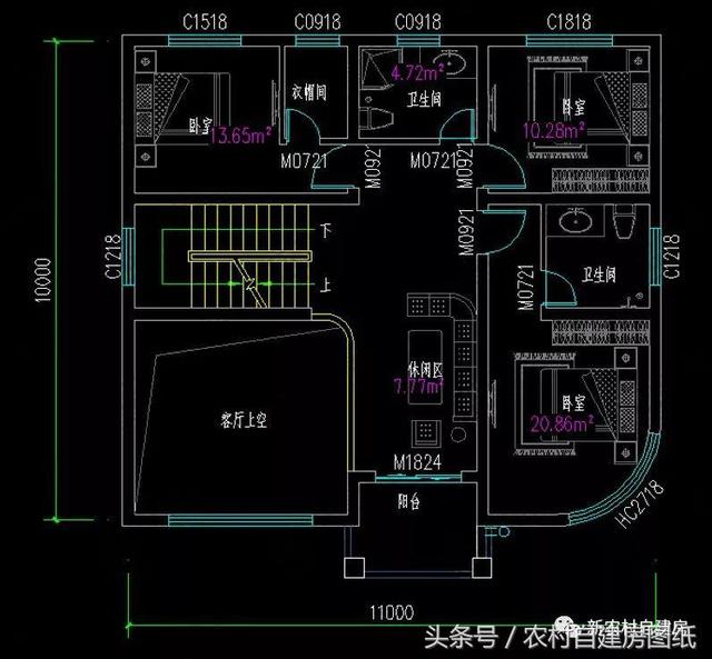 兩棟面積一樣的三層別墅設(shè)計(jì)圖，一款時(shí)尚大氣，一款簡(jiǎn)單實(shí)用，你更喜歡哪一款呢？