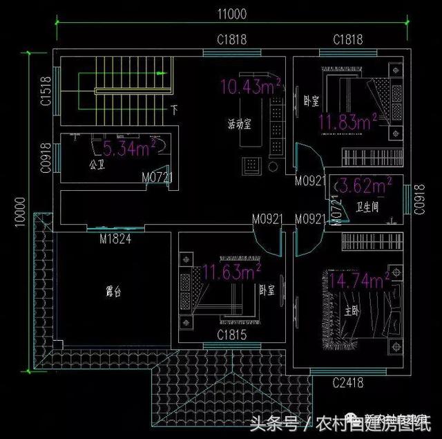 兩棟面積一樣的三層別墅設(shè)計(jì)圖，一款時(shí)尚大氣，一款簡(jiǎn)單實(shí)用，你更喜歡哪一款呢？