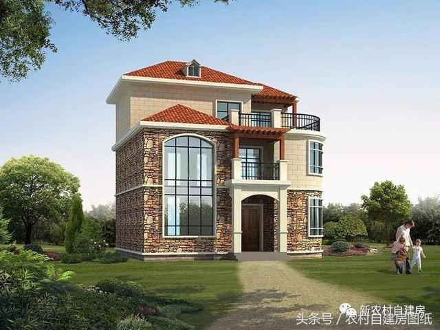 兩棟面積一樣的三層別墅設(shè)計(jì)圖，一款時(shí)尚大氣，一款簡(jiǎn)單實(shí)用，你更喜歡哪一款呢？