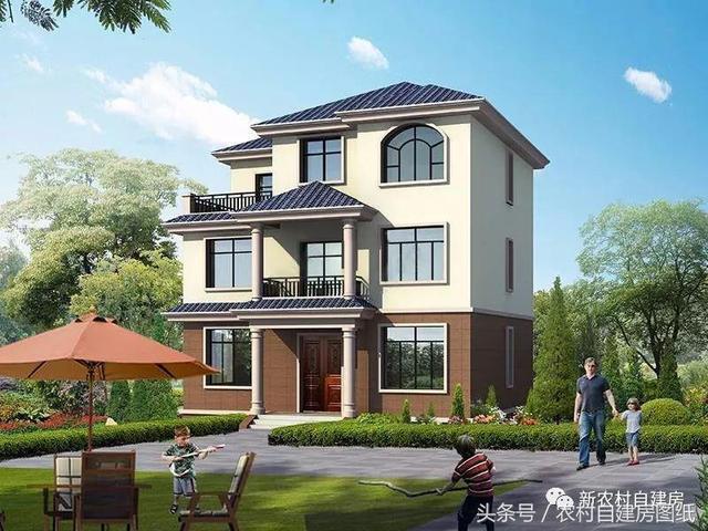 兩棟面積一樣的三層別墅設(shè)計(jì)圖，一款時(shí)尚大氣，一款簡(jiǎn)單實(shí)用，你更喜歡哪一款呢？