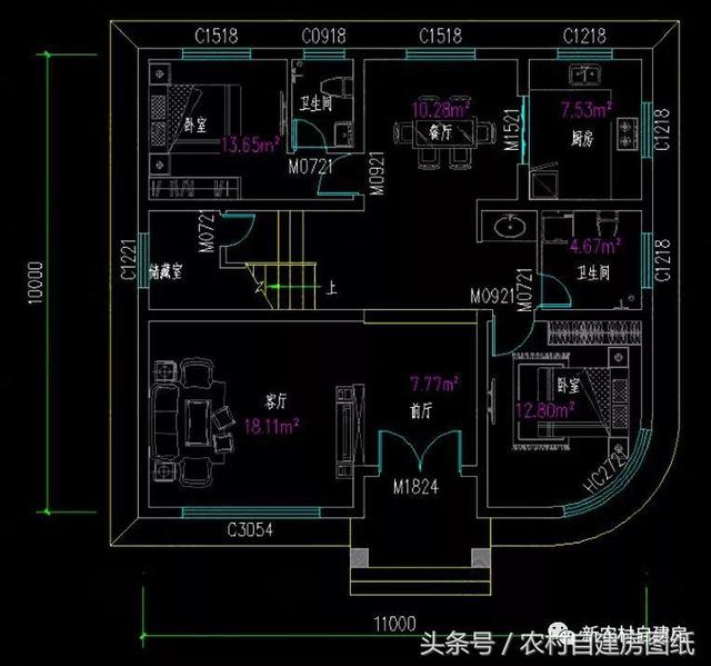 兩棟面積一樣的三層別墅設(shè)計(jì)圖，一款時(shí)尚大氣，一款簡(jiǎn)單實(shí)用，你更喜歡哪一款呢？