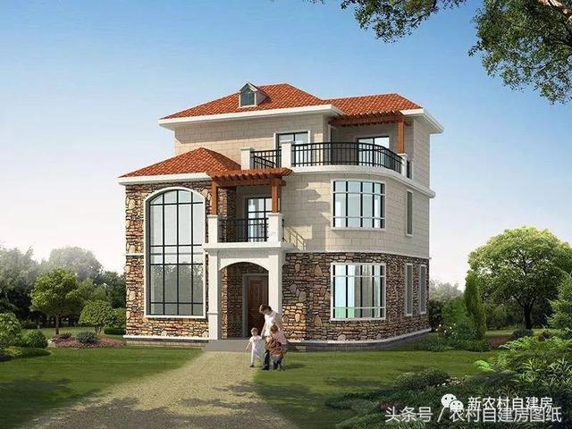 兩棟面積一樣的三層別墅設(shè)計(jì)圖，一款時(shí)尚大氣，一款簡(jiǎn)單實(shí)用，你更喜歡哪一款呢？