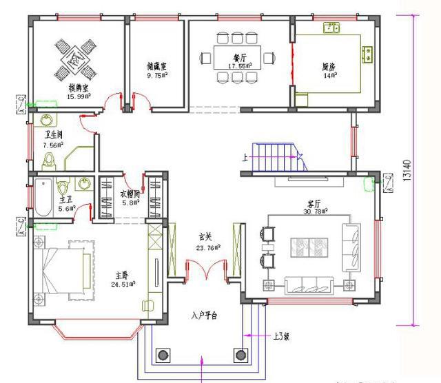 簡歐二層農(nóng)村自建房，大氣美觀，主體造價(jià)32萬左右