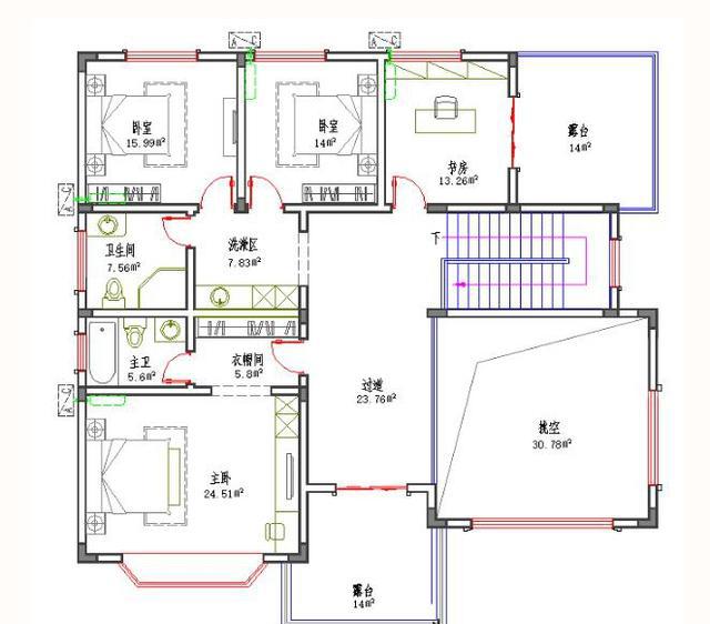 簡歐二層農(nóng)村自建房，大氣美觀，主體造價(jià)32萬左右
