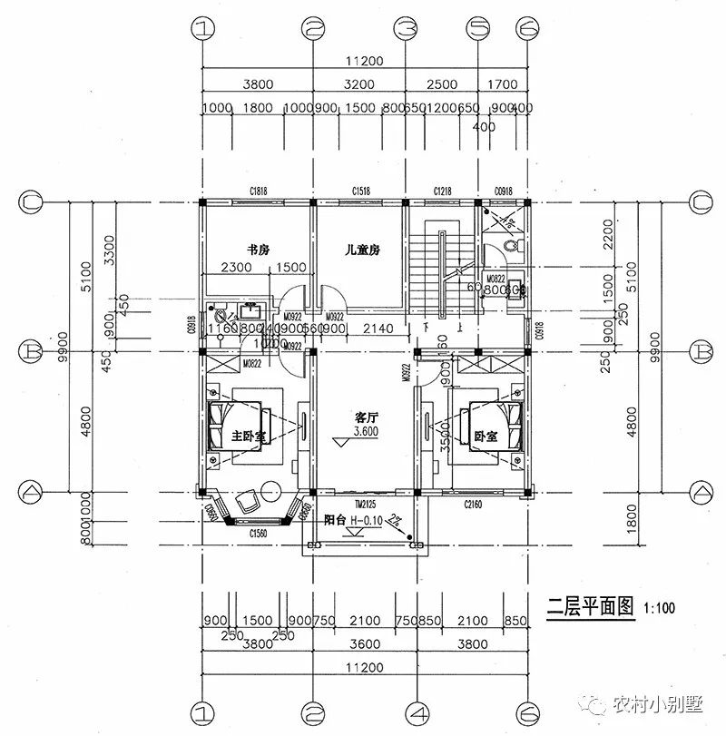 12款農(nóng)村蓋房三層小樓房設(shè)計圖，全村搶著建