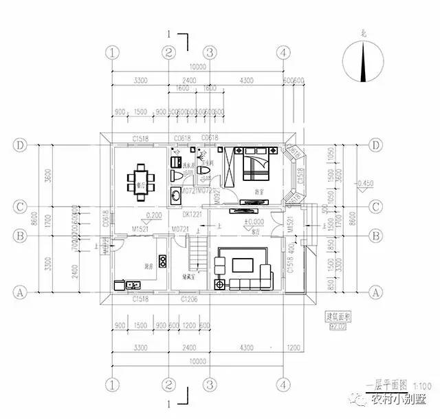 12款農(nóng)村蓋房三層小樓房設(shè)計圖，全村搶著建