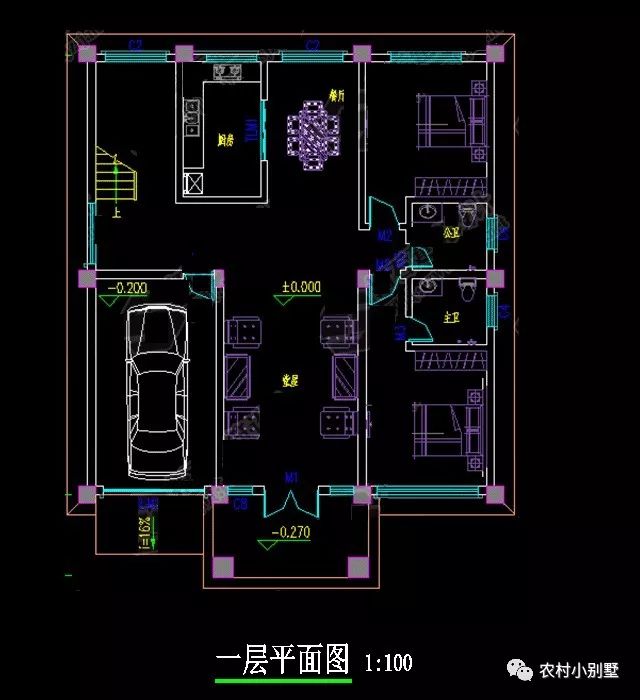 12款農(nóng)村蓋房三層小樓房設(shè)計圖，全村搶著建