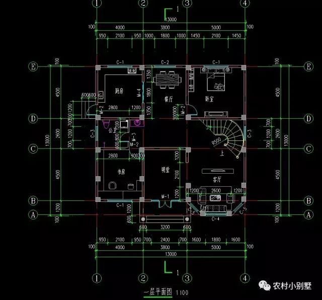 12款農(nóng)村蓋房三層小樓房設(shè)計圖，全村搶著建